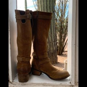 UGG Suede Boots with Heel